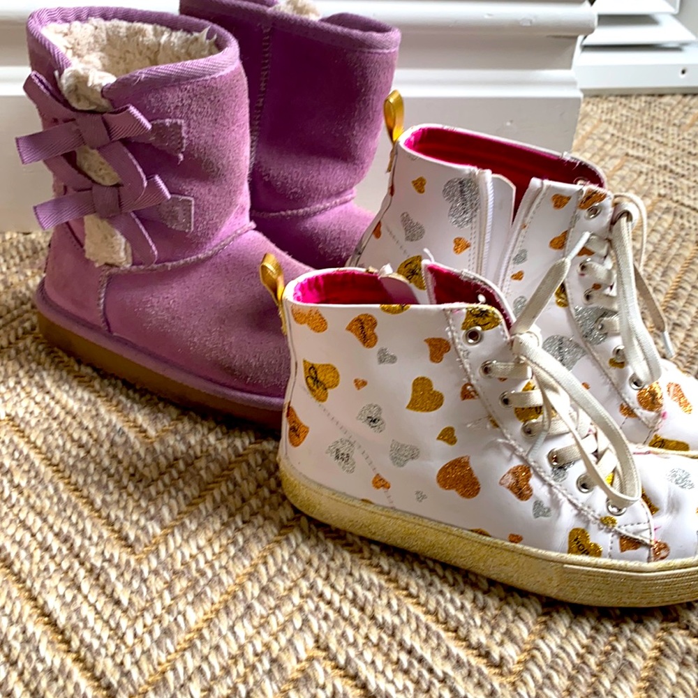 Girls 13 Koolaburra (by UGG)& Sam Edelman sneakers